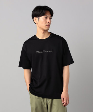 シルキースムース ロゴTシャツ