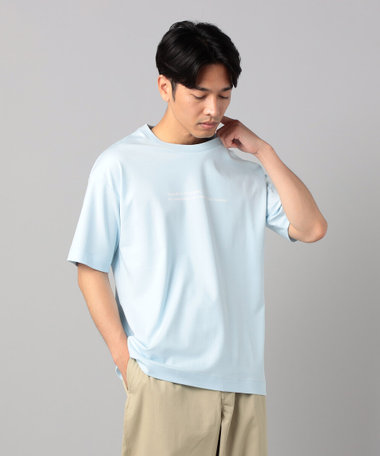 シルキースムース ロゴTシャツ
