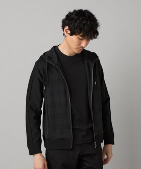 IL PRINCIPE ジャージー×ケーブルコンビ パーカ