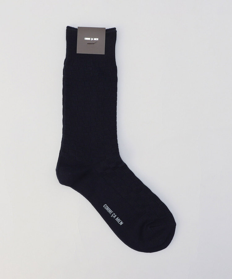 極上未使用級　コムサメン　スーツ　スリーピース　ラニフィシオ生地　紺色　M 110010953402433.75.-_1.jpg