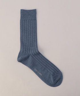 リブ クルーソックス