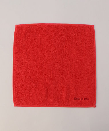 ロゴ刺繍 タオルハンカチ