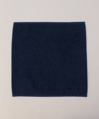 ロゴ刺繍 タオルハンカチ