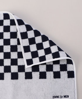 市松柄 タオルハンカチ（07-57RO05-206）｜コムサメン（COMME CA MEN