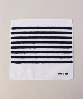 ボーダー柄 タオルハンカチ