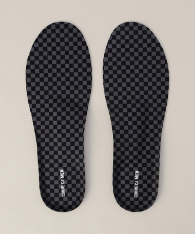 コムサ・メン市松柄　インソール