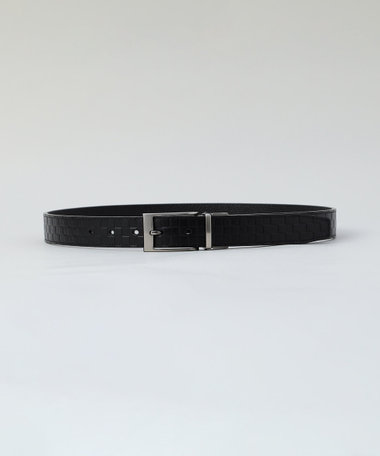 【市松柄】リバーシブル ベルト