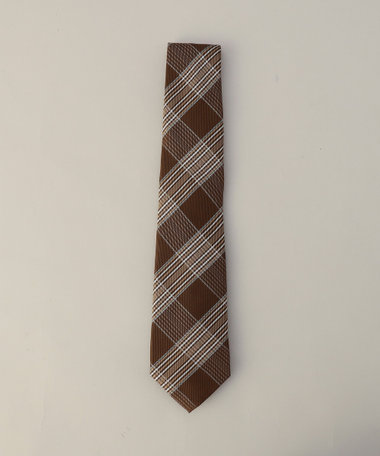 チェック柄レギュラーネクタイ