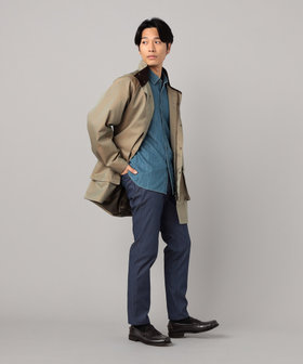 C-ZERO撥水 交織ギャバ スタンドカラーブルゾン（07-71MM20-205