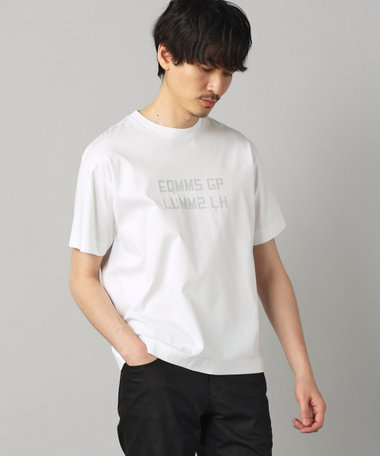 【接触冷感】リフレクタープリント Tシャツ