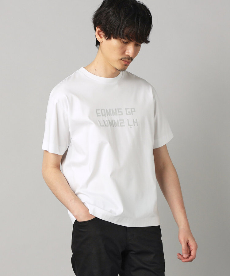 【接触冷感】リフレクタープリント Tシャツ