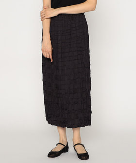 セットアップ対応】ワイドリブ×シアーボーダー ロングニット