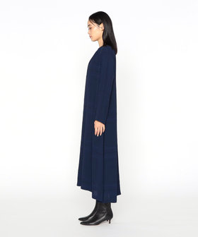 スカーフ柄 ロングワンピース（08-06OI06-204）｜ARTISAN