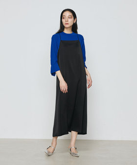 鹿の子編み袖 フリルプルオーバー（10-05IK04-205）｜K.T キヨコ