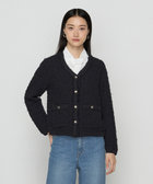 ツイードニット カーディガン（10-18II10-204）｜K.T キヨコ タカセ