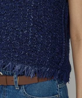 サマーツイードニット ジレ（10-31IK08-205）｜K.T キヨコ タカセ（K.T