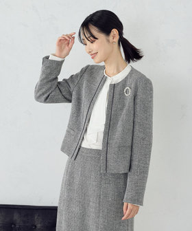 【セットアップ対応】ラメツイード ジャケット