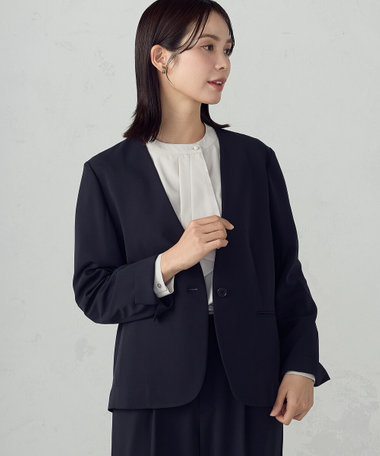 コムサイズム（COMME CA ISM）｜ジャケット・コート｜ノーカラー