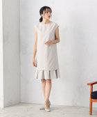 ブラックワンピースセット セットアップ対応】ラッフルワンピース（12-08OC12-203）｜COMME