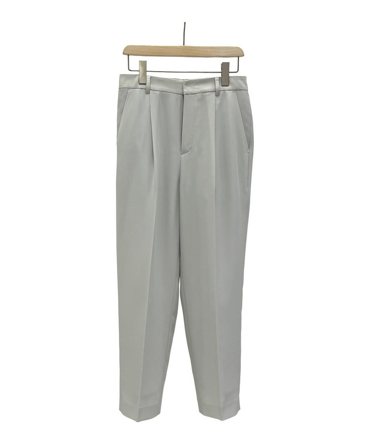 セットアップ対応】ポリエステルツイル テーパードパンツ（12-08PO12