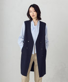 【セットアップ対応】SOLOTEX(R) ポリエステルレーヨンソロテックストレッチ ロングジレ