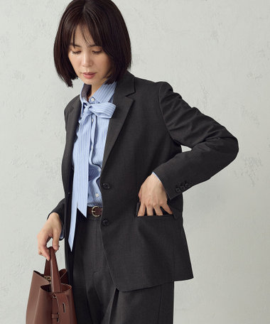 シアバター TRストレッチ シングルジャケット