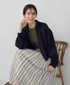 コンパクト シア―シャツ（12-15IK14-205）｜コムサイズム（COMME CA