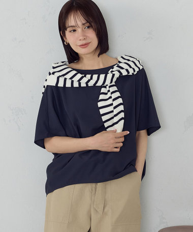 【UVカット・接触冷感・吸水速乾】リラックス Tブラウス