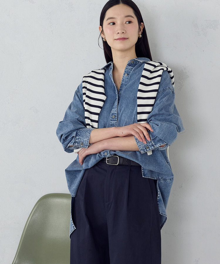 ビッグダンガリーシャツ（12-15IO11-206）｜コムサイズム（COMME CA