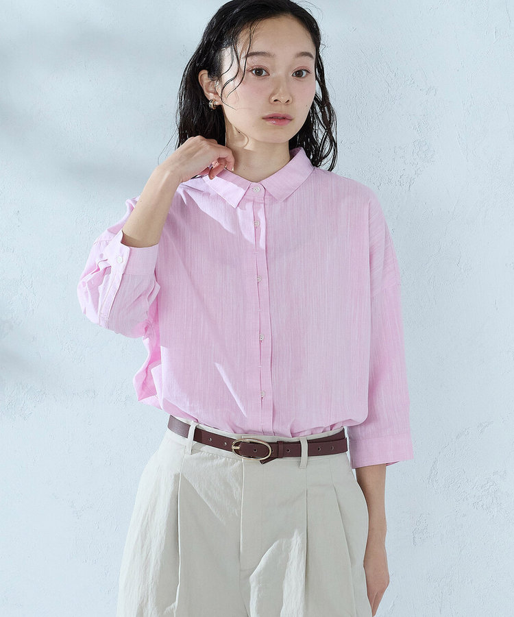 シャンブレーシャツ