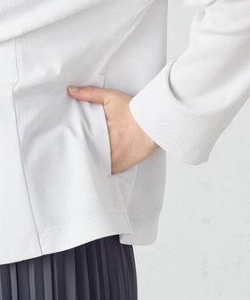 ウォッシャブル ストレッチ 】かのこ ノーカラー ジャケット（12