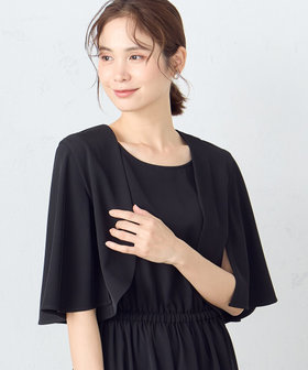 ポリエステル ストレッチツイル ボレロ（12-20JG05-204）｜COMME