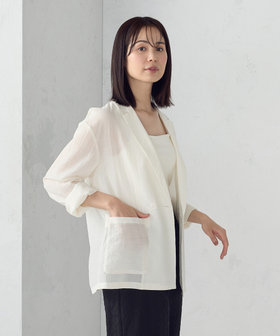 シア―ジャケット（12-20JK07-205）｜COMME CA ISM（コムサイズム