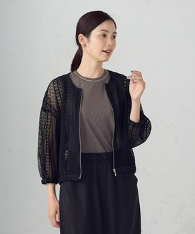 レース ブルゾン（12-21BK11-205）｜コムサイズム（COMME CA ISM