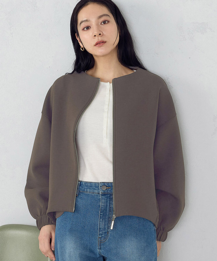 ソフトダンボール ジップアップブルゾン（12-21BO01-206