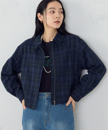 スイングトップブルゾン / セットアップ対応（12-21BO04-206