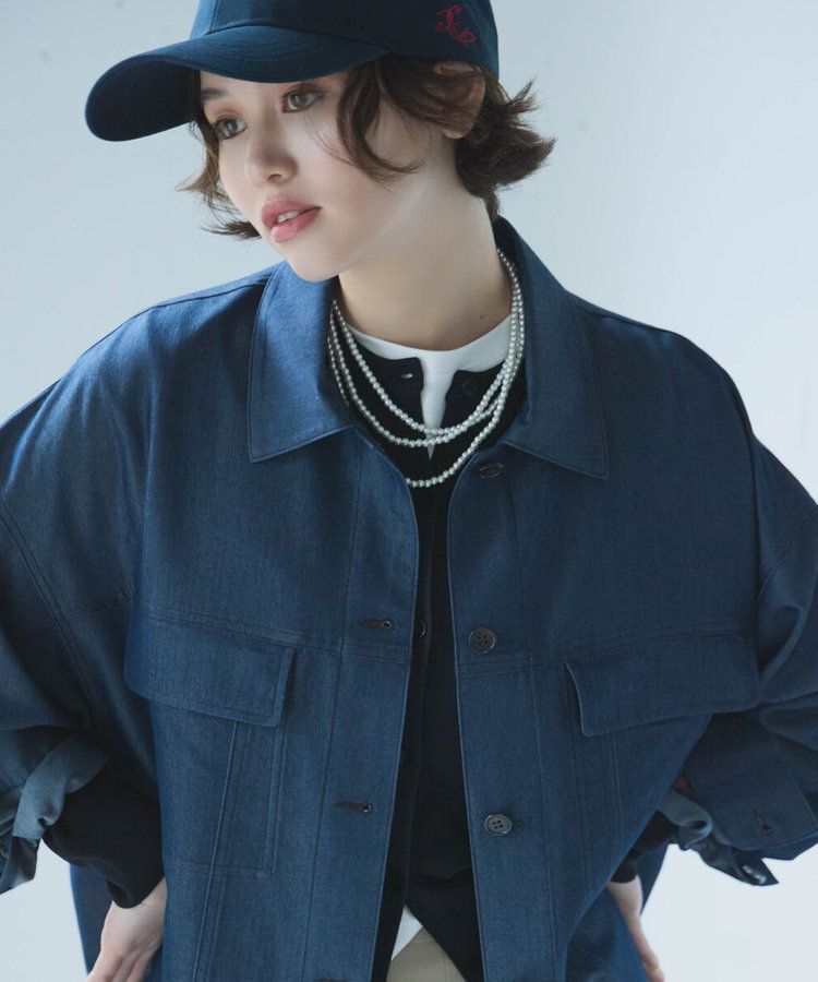 デニムライクＧジャン/セットアップ対応