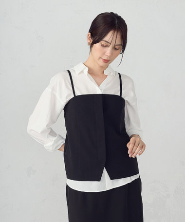 キャミソールビスチェ