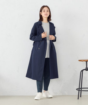 ポリエステルタフタ トレンチコート（12-25MG01-204）｜コムサイズム