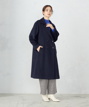 ２ＷＡＹ ウール混 ロングコート（12-26WE05-203）｜COMME CA ISM（コムサイズム）｜COMME CA  ISM（コムサイズム）｜WOMEN（ウィメン）｜公式通販｜ファイブフォックス オンラインストア（FIVE FOXes ONLINE STORE）