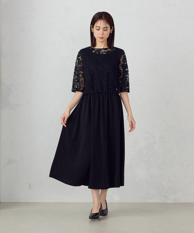 ２ｗａｙレースブラウス付き　ワンピース