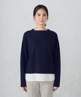 セットアイテム】ボトルネックカットソー＋タンクトップ（12-36CM02