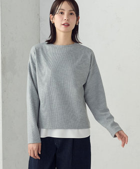 セットアイテム】ボトルネック+タンクトップカットソー（12-36CO01-206