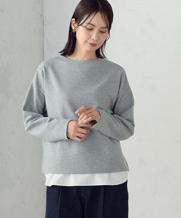 セットアイテム】ボトルネック+タンクトップカットソー（12-36CO01-206