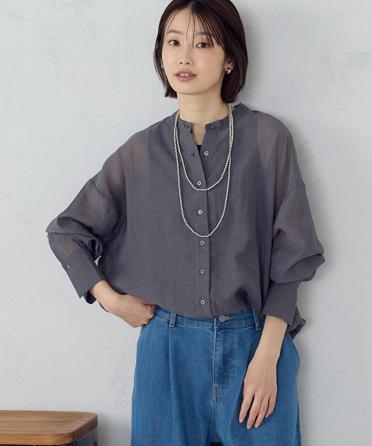 【セットアイテム】シアーシャツ+タンクトップ