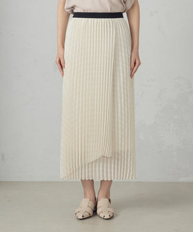 soorploom スカート 8y リバーシブル】ソフトチュール×オーガンジートリコット広幅 スカート