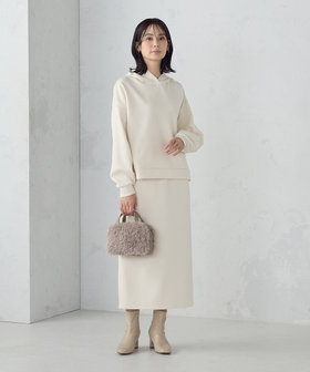 新品 ピン セットアップ 長袖ポロシャツ ダンボールニットスカート 秋冬 S hw8335.jpg