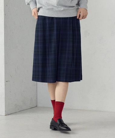 ひざ丈タックスカート / セットアップ対応（12-50FO02-206