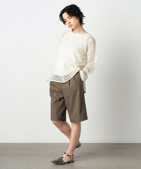 セットアップ対応】ストレッチ ハーフパンツ（12-52PC09-203