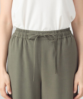 ポリエステルドライツイルワイドイージーパンツ（12-52PG02-204